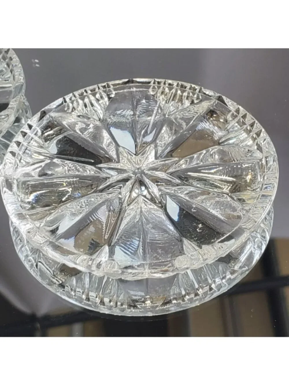 Vintage Royal Limited 24% Leaded Crystal Coasters 3.25
